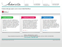 Tablet Screenshot of industriasascheri.com